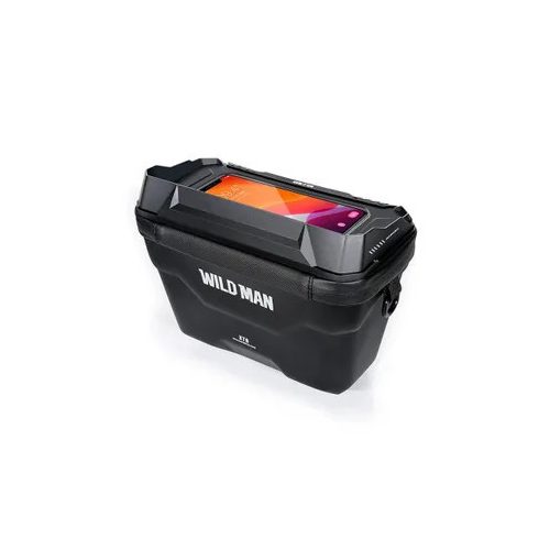   Kerékpártartó / kormánytáska érintőképernyő cipzárral WILDMAN XT8 3L