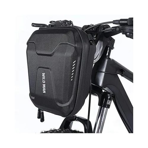   Kerékpártartó / kormánytáska érintőképernyő cipzárral WILDMAN E8 3L