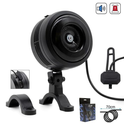 Kürt nagy teljesítményű riasztóval Ewheel - 70dB